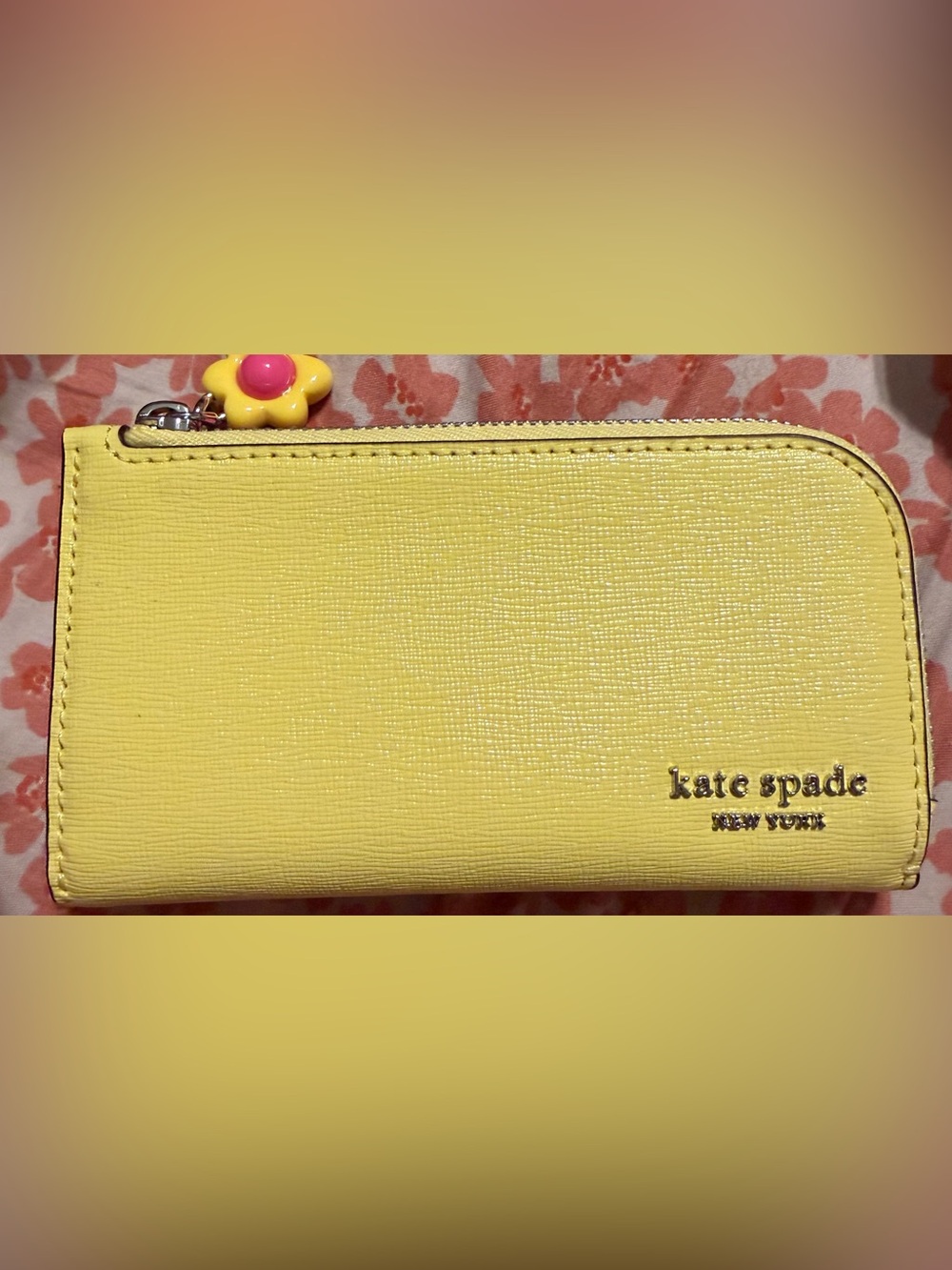 Kate Spade Yellow Women's Wallet Purse - Brand Unknown